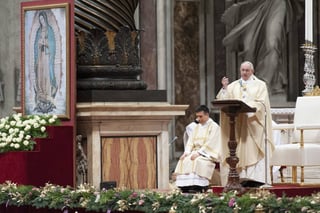 Esperanza. El Papa Francisco ha pedido estar frente a la imagen de la Virgen de Guadalupe.
