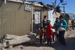 Situación. Flor Yessenia, su esposo y sus seis hijos viven en condiciones de pobreza extrema. (ANGÉLICA SANDOVAL)