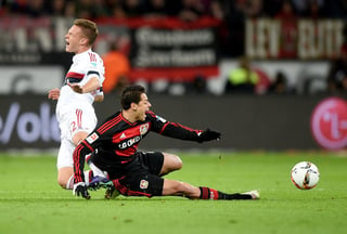 Hernández fue titular en el empate 0-0 entre Bayer Leverkusen y Bayern Múnich. (EFE)