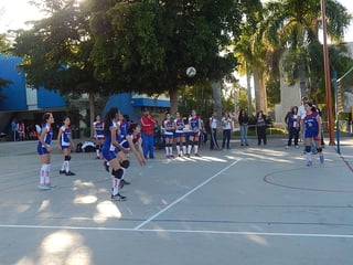 El voleibol sobresalió en la justa deportiva donde participaron instituciones lasallistas de la Zona Norte. (Cortesía)