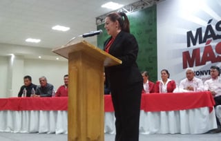 Dan su voto. Leticia Herrera es oficialmente candidata del PRI a la alcaldía de Gómez Palacio por aprobación unánime. (EL SIGLO DE TORREÓN)