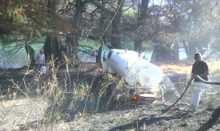 Quemas. Preocupa a las autoridades municipales los incendios provocados en el Cañón de Fernández en Lerdo. (ARCHIVO)