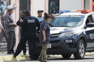 Agresivos. Van tres a la cárcel por agredir a una mujer que caminaba por calles de Gómez Palacio.  