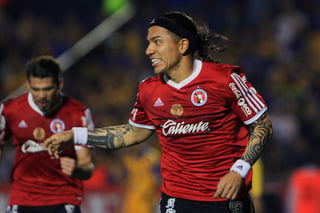 Dayro Moreno anotó los goles del cuadro de Tijuana. (JAM MEDIA)