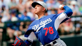 Julio Urías, prospecto de los Dodgers de Los Ángeles. Tendrá buenas posibilidades de debutar en Grandes Ligas. (AP)