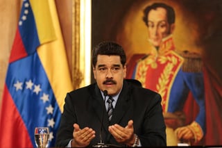 Estrategia. Nicolás Maduro, mientras anuncia un paquete de medidas económicas. 
