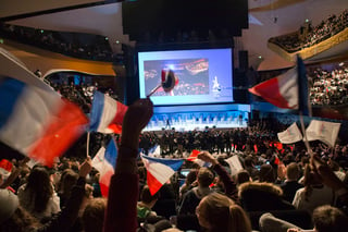 Los franceses celebraron la postulación de París como candidata. París promete menos gasto para 2024