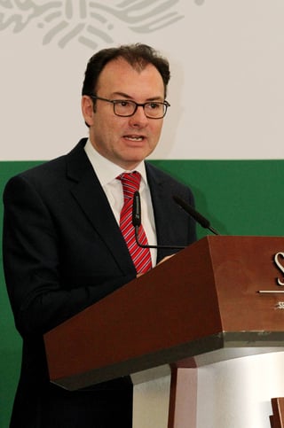 Acciones. Luis Videgaray, secretario de Hacienda. (ARCHIVO)