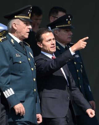 Peña Nieto encabezará la celebración del Día del Ejército, en el municipio General Escobedo, en Nuevo León. (ARCHIVO)