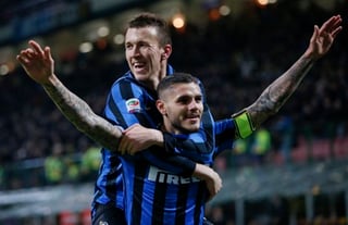 Danilo D'Ambrosio, Joao Miranda e Icardi marcaron las dianas para que Inter obtuviera apenas su cuarta victoria del año. (AP)