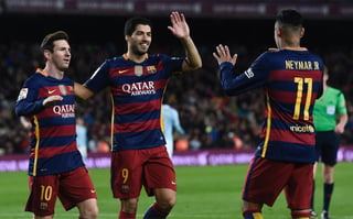 El MSN (Messi, Suáres y Neymar) buscarán mantener su cuenta de goles en la Liga. 