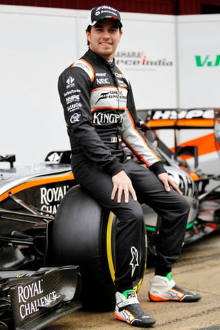 Sergio Pérez, piloto de la escudería Force India. (Archivo)