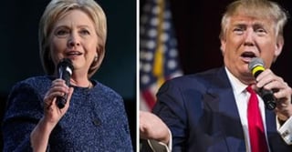 Para Clinton y Trump, las elecciones del martes representan la posibilidad de tomar una clara ventaja sobre de sus rivales y enfilarse hacia la nominación presidencial. (TWITTER)