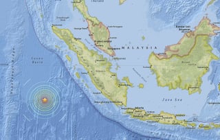 Alerta de tsunami en Indonseia por sismo de 7.9 grados. (EFE)