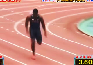 El atleta rompió el récord de Bolt, pero no el tiempo no es ni podrá ser oficial. (YOUTUBE)