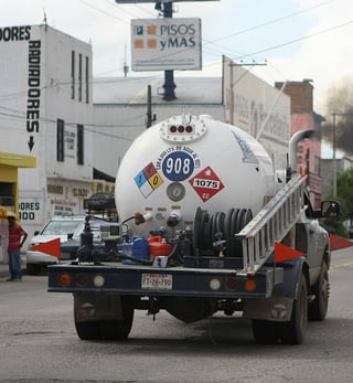 Actividad. Se han levantado actas en contra de seis empresas gaseras que operan en el municipio de Durango.