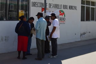 Cierre. El pasado 29 de febrero de este año fue el cierre de ventanilla que se ubica en la Dirección de Desarrollo Rural.  (ARCHIVO)
