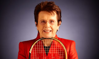 La legendaria tenista Billie Jean King exhortó a Gianni Infantino a incluir mujeres en la FIFA.