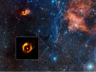 Un equipo internacional de astrofísicos ha logrado obtener la vista 'más nítida' de uno de estos discos en una pareja de estrellas. (INTERNET)