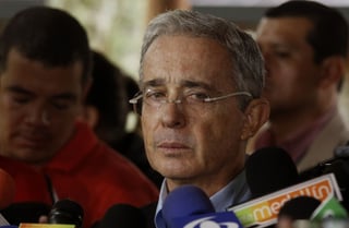 Dudas. ÁlvaroUribe considera que es ‘incierto’ el diálogo que realizará el gobierno colombiano y la guerrilla del ELN.