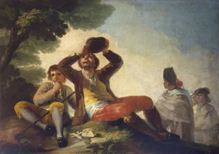 El bebedor, de Francisco de Goya, forma parte de la colección del Museo del Prado. (INTERNET)