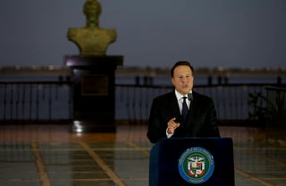 Debate. El presidente Juan Carlos Varela prometió una mayor transparencia en el sistema financiero de Panamá.
