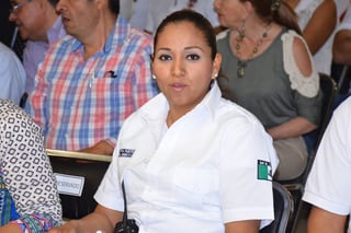 Participa. Martha Alicia Puentes Mota, directora Operativa de Vialidad participa en diplomado. (Fernando Compeán)