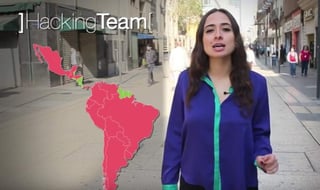 Información. Gisela Pérez de Acha habla en un video sobre el informe que realizó Derechos Digitales en que señalan que varios gobiernos estatales contrataron la firma Hacking Team. (YOUTUBE)