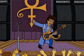 Rechaza. El productor de la serie animada, Al Jean, reveló en su cuenta de Twitter el guión de un episodio protagonizado por Prince, pero al fallecido cantante no le gustó. (ESPECIAL)