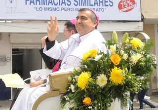 Actividades. A su regreso, el obispo José Fortunato Álvarez  Valdez tendrá que trabajar sobre el plan de pastoral diocesano. (ARCHIVO)