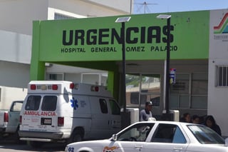 Lesionado. Al Hospital General de Gómez Palacio ingresó  un joven que fue 'picado' en el abdomen con una navaja. (EL SIGLO DE TORREÓN)