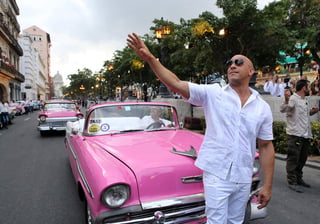 Entre los invitados que más revuelo han provocado está Vin Diesel, protagonista de la exitosa saga estadounidense Fast and Furious. (EFE)