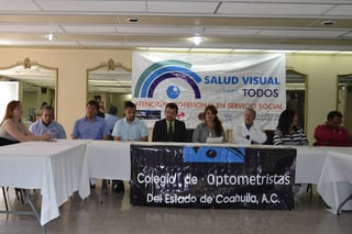 Resultados. Brindan informe de Jornada Salud Visual para Todos que se desarrolló en Torreón. (EDITH GONZÁLEZ)