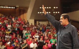 Percepción.  Sólo el 20 por ciento de los venezolanos dijo aprobar la gestión de Nicolás Maduro. (EFE)