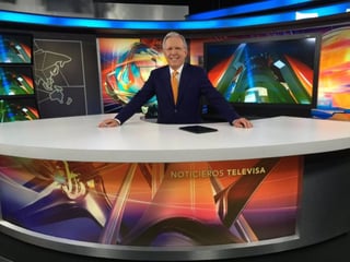 Anuncio. El periodista Joaquín López Dóriga agradeció a los televidentes por su preferencia al Noticiero Televisa.