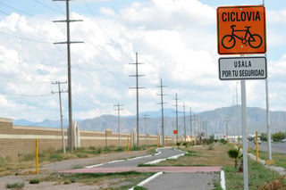 Movilidad. La ciudad de Torreón cuenta con cuatro ciclovías, pero no están conectadas entre sí. (EL SIGLO DE TORREÓN)