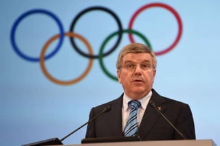 Thomas Bach, presidente del Comité Olímpico Internacional dijo 'queremos mantener a los tramposos fuera de los Juegos Olímpicos'. 
