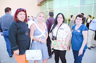 Natasha, Vilma, Yelamy y María Luisa