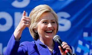 Mujer. Hillary Clinton es la candidata virtual del Partido Demócrata de cara a las elecciones.