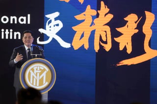 Suning, una firma china de venta de aparatos electrónicos y electrodomésticos, anunció la compra de 70% de las acciones del club italiano. 