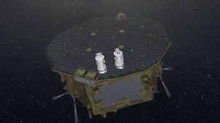 Ahora mismo el satélite está en su órbita, que tarda seis meses en recorrer, y cada día hace experimentos distintos desde su laboratorio. (EFE)