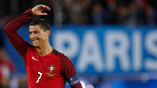 El mejor hombre de Portugal, Cristiano Ronaldo, falló un penal durante el encuentro. (AP)