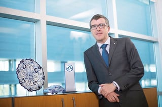 Percepción. Para el director general Iñaki Nieto entre México y Volkswagen existe un fuerte vínculo. 
