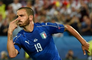 Bonucci participó con Italia en la Eurocopa. 