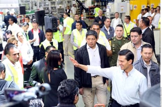 Confiado. Enrique Peña Nieto presumió que en su administración se han creado 2 millones 31 mil trabajos formales.