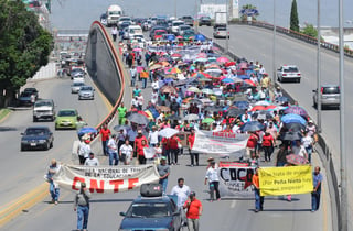 Maestros marcharán en Gómez Palacio en apoyo al gremio de Oaxaca y Chiapas. (ARCHIVO) 