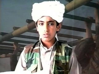 Islam. En la imagen la última fotografía de Hamza  Bin Laden quien jura vengar la muerte del su padre. 