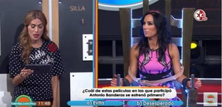 Concurso. En la emisión matutina Hoy de Televisa, se ha caracterizado por últimamente ponerle retos a sus invitados. (ESPECIAL)