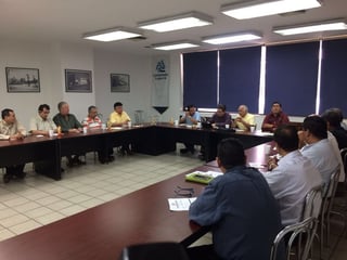 La reunión ordinaria se realizó esta mañana en la Coparmex Torreón y se vieron temas relacionados con el proyecto de la continuación del bulevar Rodríguez Triana en su confluencia con el bulevar Revolución. (EL SIGLO DE TORREÓN) 
