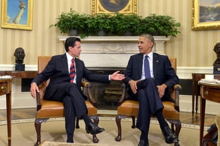 Obama y Peña Nieto tratarán temas relacionados con cambio climático, energía, cooperación regional y asuntos fronterizos. (AP)